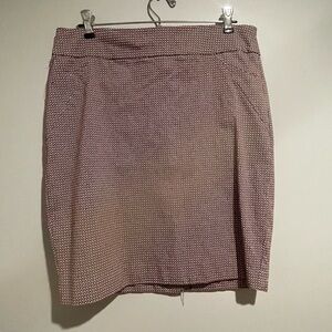 Elegant Pink Patterned Women's Skirt